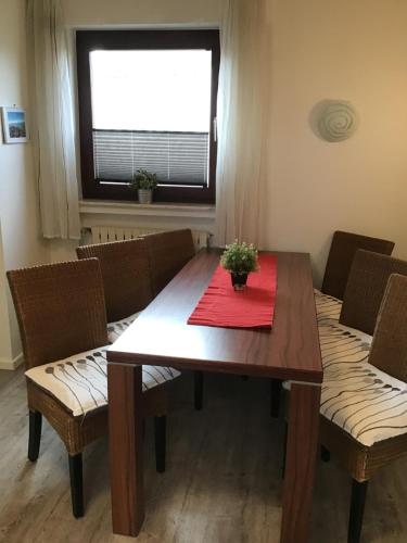 Χώρος καθιστικού στο Haus Dünenblick (OG)