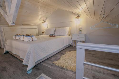 Postel nebo postele na pokoji v ubytování Casa Carina in Corfu Old Town