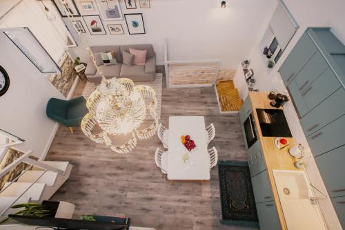 Kuchyň nebo kuchyňský kout v ubytování Casa Carina in Corfu Old Town