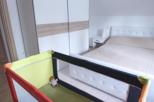 Ένα ή περισσότερα κρεβάτια σε δωμάτιο στο Villa Melody