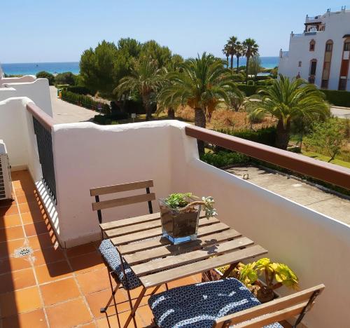 Μπαλκόνι ή βεράντα στο Exclusivo Zahara Urb Bahia de la Plata
