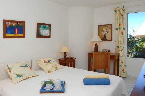 Säng eller sängar i ett rum på Dream Villa Flamands 630