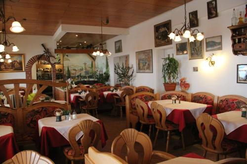En restaurant eller et andet spisested på Alte Post Meersburg