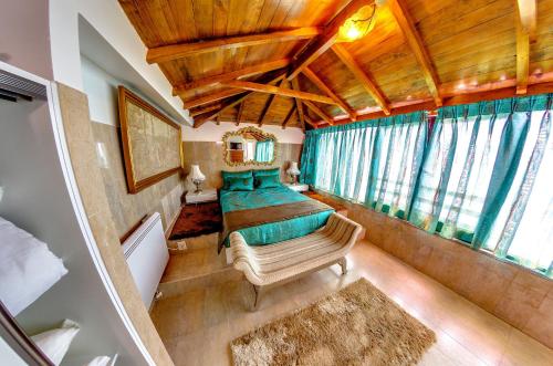 Khu vực ghế ngồi tại Apartamentos 7 Saias Marginal