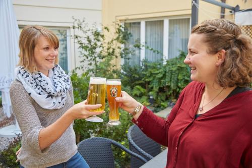 Nápoje v ubytování Flair Hotel Stadt Höxter