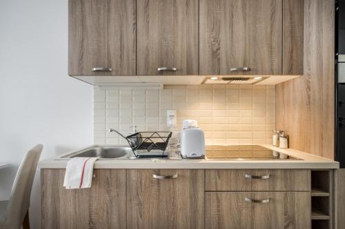 Kuchyň nebo kuchyňský kout v ubytování BpR Brody Street Home