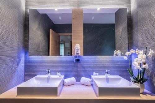 Koupelna v ubytování Hotel Sole