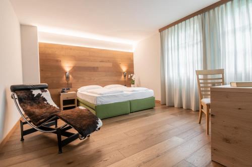 Postel nebo postele na pokoji v ubytování Hotel Sole