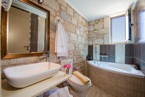 Kúpeľňa v ubytovaní Villa Christy