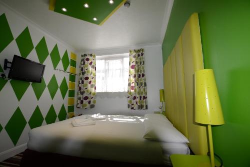 Кровать или кровати в номере Park Hotel