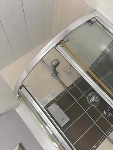 A bathroom at Rothay House 