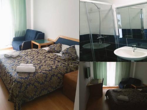 Koupelna v ubytování Hotel Imzit Dobrinja
