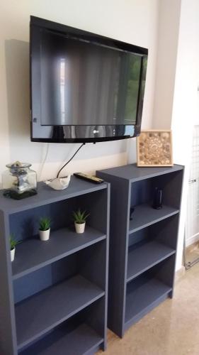 Μια τηλεόραση ή/και κέντρο ψυχαγωγίας στο Apartament Vistamar