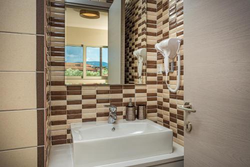 Koupelna v ubytování Metsovo Big Apts