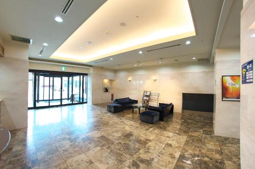 Zona de estar de Hotel Crown Hills Toyohashi