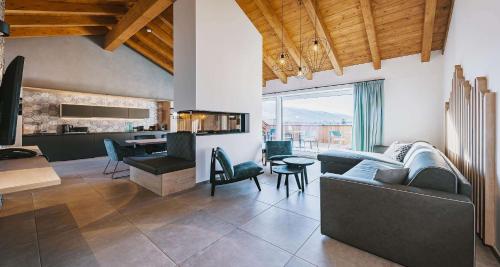 Zona de estar de Elements Resort Zell am See BW Signature Collection