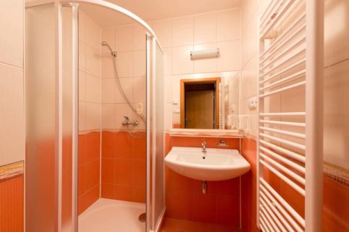 Koupelna v ubytování HOTEL SVRATKA