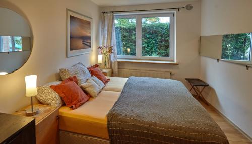 Ліжко або ліжка в номері Villa In Bio Garden - You Will Save Money Here