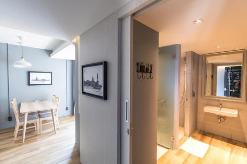 Koupelna v ubytování Sleep Box Sukhumvit 22