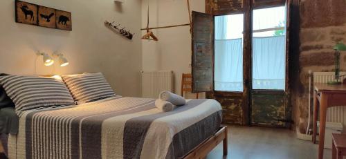 Posezení v ubytování Albergue Valderrobres Auto check-in