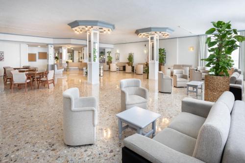 Χώρος καθιστικού στο Hotel Panoramica Garden