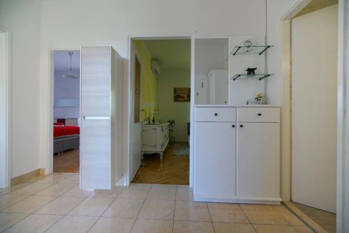 O baie la Apartment Jardin with free cowered parking