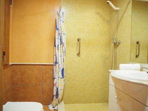 Koupelna v ubytování NINFA Apartamento con balcón ideal familias con vistas al mar