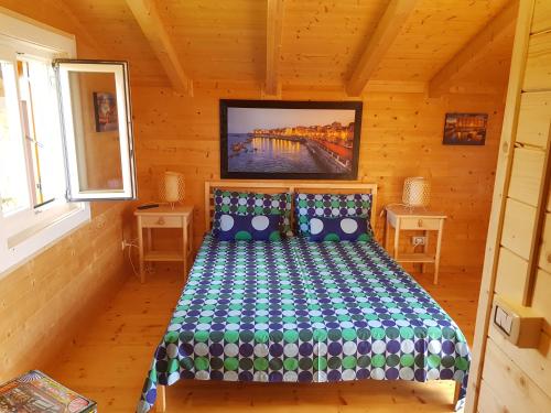 Postel nebo postele na pokoji v ubytování Depandance con Piscina e Jacuzzi