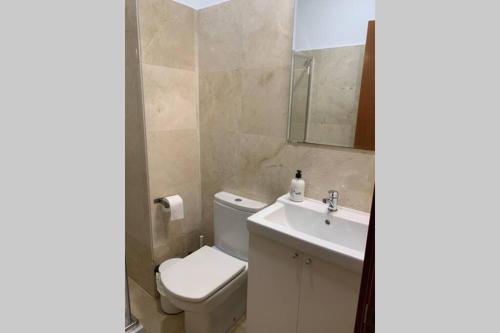 Koupelna v ubytování Cozy Loft Malaga Centre II