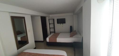 Hotel Orion客房内的一张或多张床位