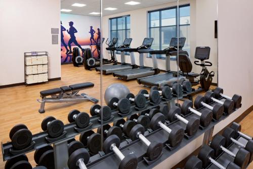 Pusat kecergasan dan/atau kemudahan kecergasan di Hyatt Place Florence Downtown
