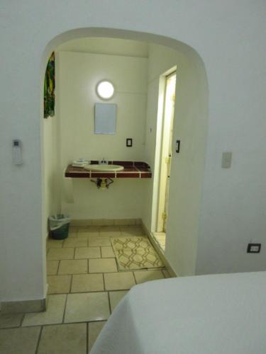 Un baño de Alexandros Hostel