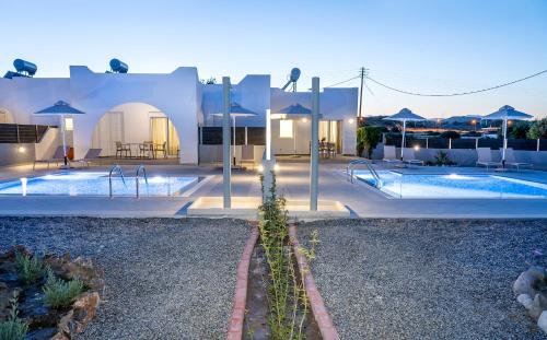 Πισίνα στο ή κοντά στο Aegean Horizon apartments