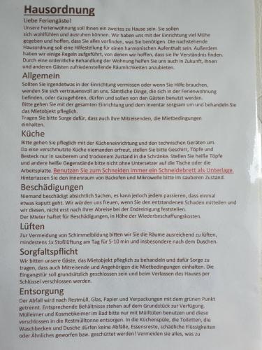 a page of a document with handwriting on it at Deichgraf in Husum