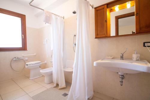 Koupelna v ubytování Etna-Villa-il-Pino