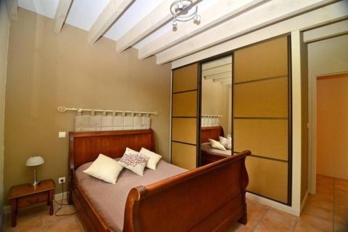 Posteľ alebo postele v izbe v ubytovaní Appartement Hendaye