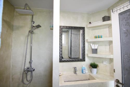 Koupelna v ubytování Nzeb Villa