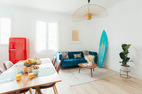 Photo de la galerie de l'établissement SANDY - 2 bedrooms apartment, à Biarritz