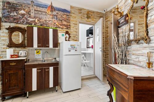 Virtuvė arba virtuvėlė apgyvendinimo įstaigoje Guest House Biffi Simone