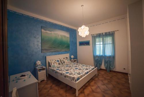 A bed or beds in a room at Totohouse Da Marco piscina riscaldata