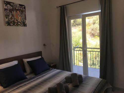 Postel nebo postele na pokoji v ubytování RIVA Seafront holiday apartments