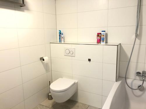 Vonios kambarys apgyvendinimo įstaigoje ROMA Apartment I Cologne Phantasialand I Köln Messe