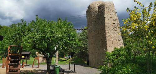 Taman di luar Turisticka ubytovna Cakle