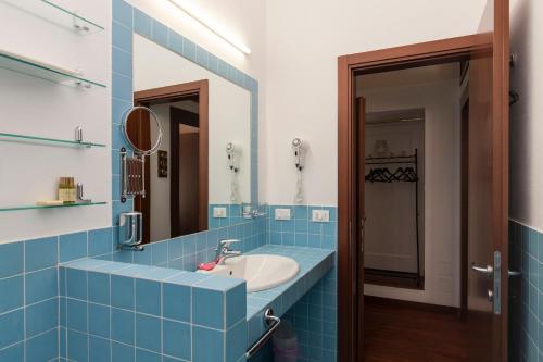 Koupelna v ubytování Zaguri B&B