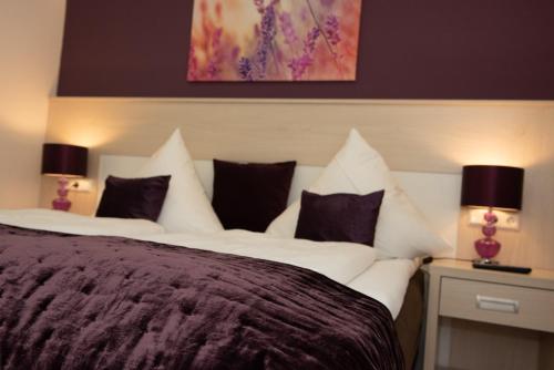 Postel nebo postele na pokoji v ubytování Boutique - Hotel Zum Schloss