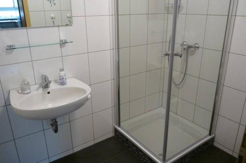 Koupelna v ubytování Ferienwohnung Schwarzwaldrand