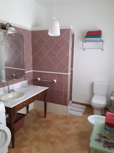 Koupelna v ubytování Casa Anita
