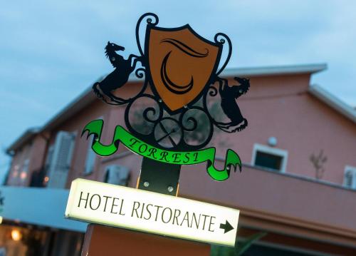 Certifikát, hodnocení, plakát nebo jiný dokument vystavený v ubytování Hotel Torresi