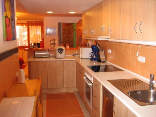 Η κουζίνα ή μικρή κουζίνα στο Apartamento Pichells