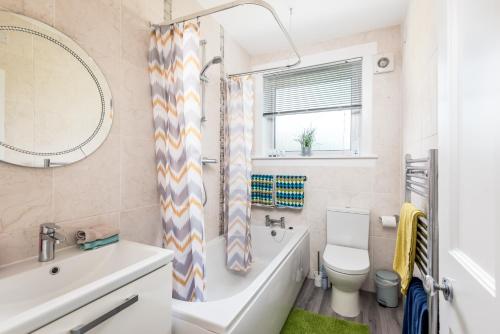 Kylpyhuone majoituspaikassa Sandyhill, St. Andrews
